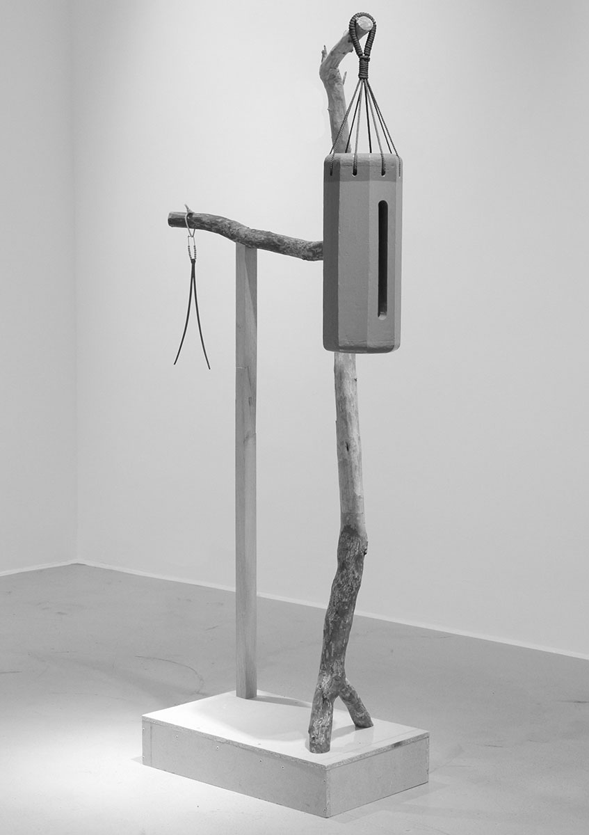 Fabian Fink - Magic Wood (2017) Ausstellungsansicht Galerie Juenger